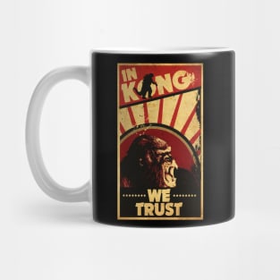 King Gorilla Poster Mug